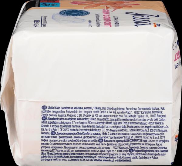 Image du produit dm Jessa Ultra-bandelettes Skin Comfort (16 x, Tampons sanitaires)