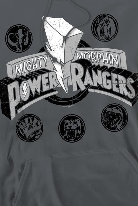 Image du produit Power Rangers - Sweat à capuche POWER COINS - Homme (XXL)