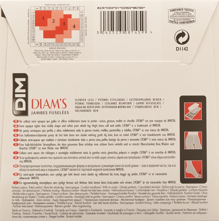 Immagine prodotto DIM Diam's Jambes Fuselées (25 DEN, 34 - 36)