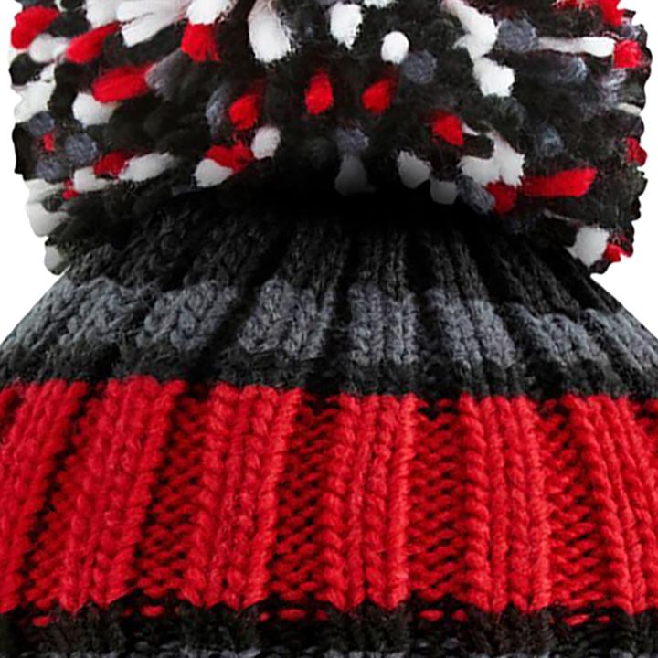 Actual product image Beechfield Hygge With Stripes Cap (One size)