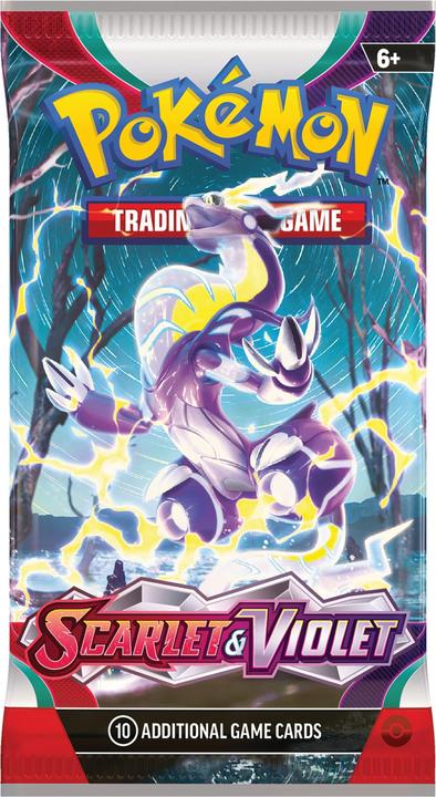 Produktbild Pokémon Karmesin & Purpur - Base Set (Englisch, Booster Pack)