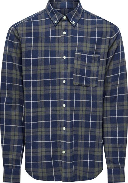Only & Sons Onsral Ls Slim Check Shirt