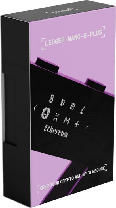 Produktbild Ledger Nano S Plus - Mattschwarz (Litecoin, Zcash, Dash, Bitcoin, Vertcoin, Neo, Ether, Ubiq, Ethereum Classic, Bitcoin Cash, Stellar, Komodo)