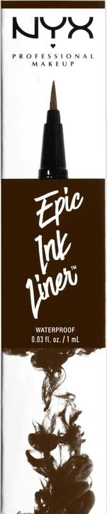 Actual product image NYX Professional Make-Up Epic Ink (2 brown)