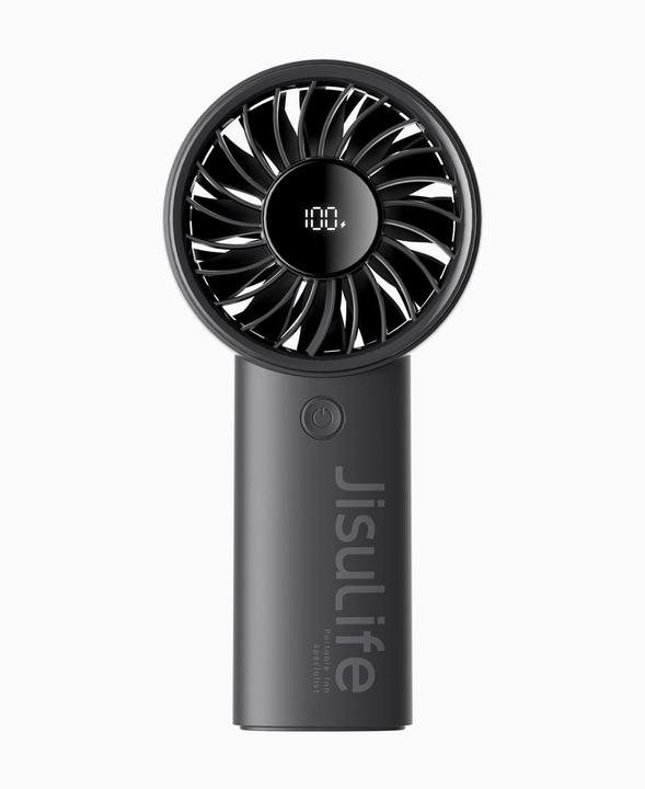Actual product image Jisulife Handheld Fan Life4 (5000mAh) black