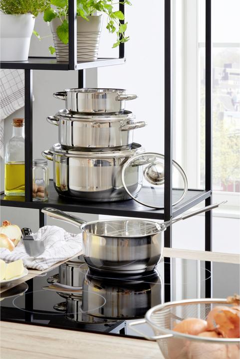 Actual product image Lipo Luca Bessoni (Pan set + pot set, Stainless steel)