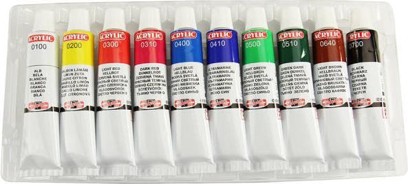 Produktbild trendmarkt24 Acrylfarbe silber Wasserbasis 1 x 150ml Flasche Acrylfarbe Malfarbe Silberfarbe (Silber, 150 ml)