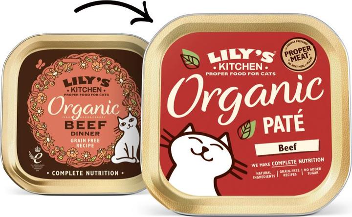 Immagine prodotto Lily's Kitchen Cena a base di manzo biologico (Adulto, 19 pz., 1615 g)