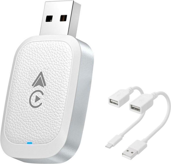 PowerGuard 2-in-1 Wireless iOS Carplay & Android Auto Adapter
