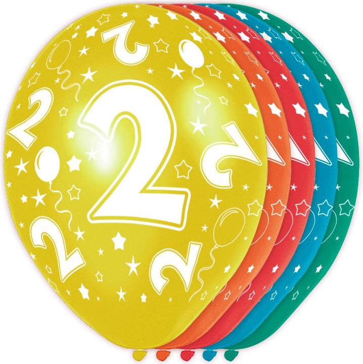 Folat Balloons 2nd birthday