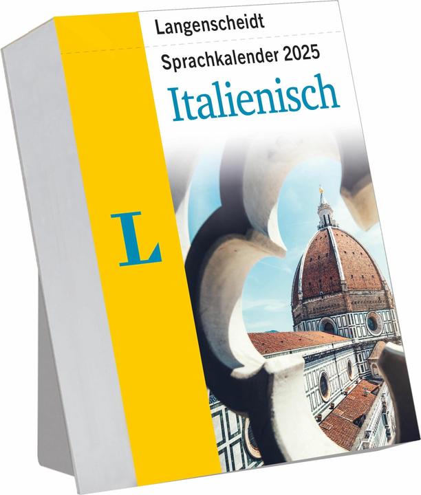 Langenscheidt Sprachkalender Italienisch 2025 (Deutsch, Italienisch)