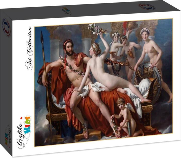 Grafika Kids Puzzle 204 pezzi Jacques-Louis David: Marte disarmato da Venere, 1 (204 pezzi)
