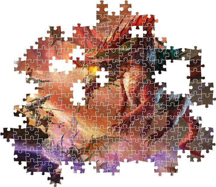 Immagine prodotto Clementoni DONJONS & DRAGONS - Kansaldi sur Dragon Rouge - Puzzle Cube 500P (500 pezzi)