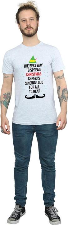 Produktbild Elf Christmas Cheer Text TShirt (XL)