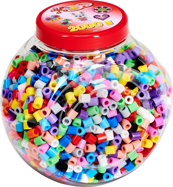 Immagine prodotto Hama Perlen Strijkkralenset in Pot Maxi - Pastelmix, 2000st.