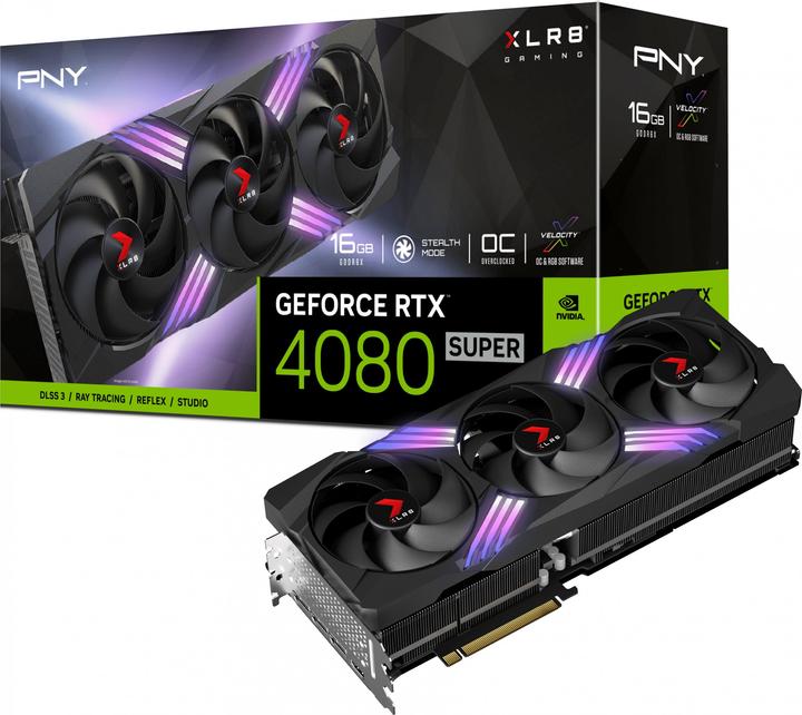 Actual product image PNY GEFORCE RTX 4080 SUPER 16GB XLR8 (16 GB)