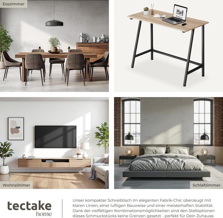 Image du produit tectake Bureau Newton (100 x 55 x 77 cm)