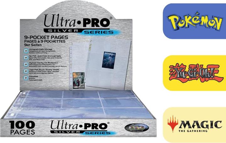 Produktbild Ultra Pro Ordnerseiten 9 Pocket Pages