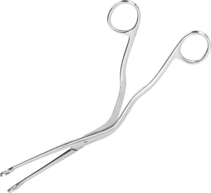 Actual product image Star Piercing Zungenzange gebogen nach Collin Oval (without brass, Surgical steel 316L)