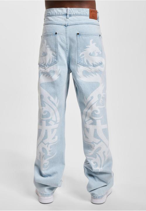 Actual product image Karl Kani KM234-041-2 KK OG Tribal Baggy Five Pocket Denim (36)