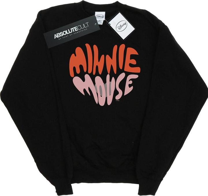 Disney Minnie Mouse Heart Shaped Sweatshirt