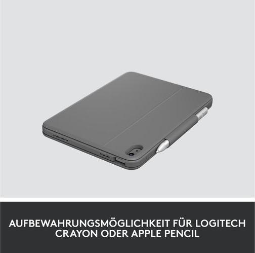 Actual product image Logitech Rugged Folio (CH, iPad 2022 (10th Gen))