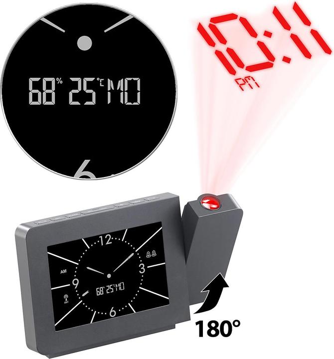 Image du produit Infactory Réveil par projection sans fil