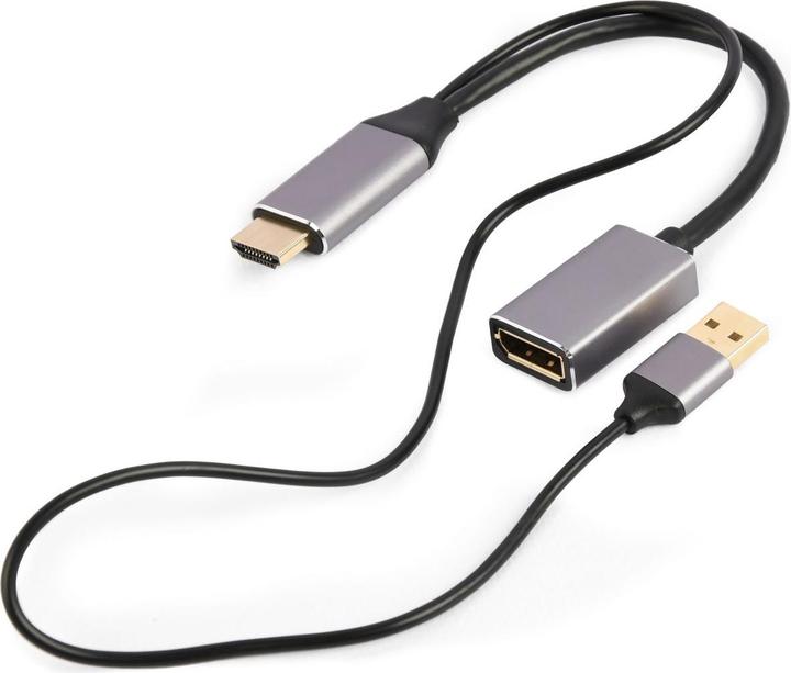 Immagine prodotto Gembird HDMI attivo 4K maschio a DisplayPo (HDMI, 10 cm)