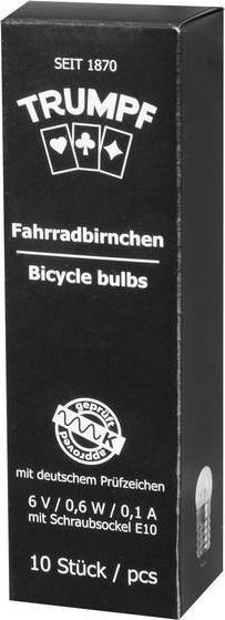 Image du produit Trumpf Ampoule pour feu arrière de bicyclette