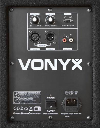 Produktbild Vonyx Lautsprecher SWA18 (Aktiv, 1x 1000 W)