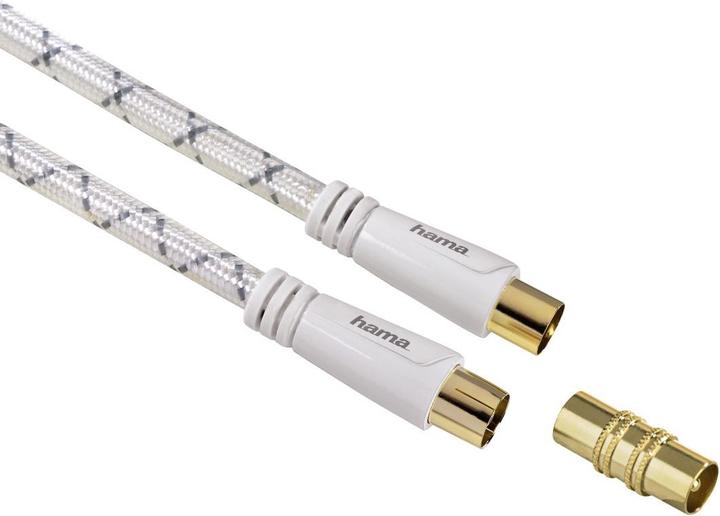 Hama 5 Star Antennen-Kabel (120 dB, Antennenkabel)