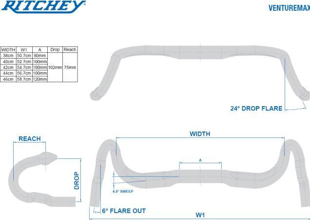 Produktbild Ritchey WCS Carbon Venture Max Road (31.80 mm)
