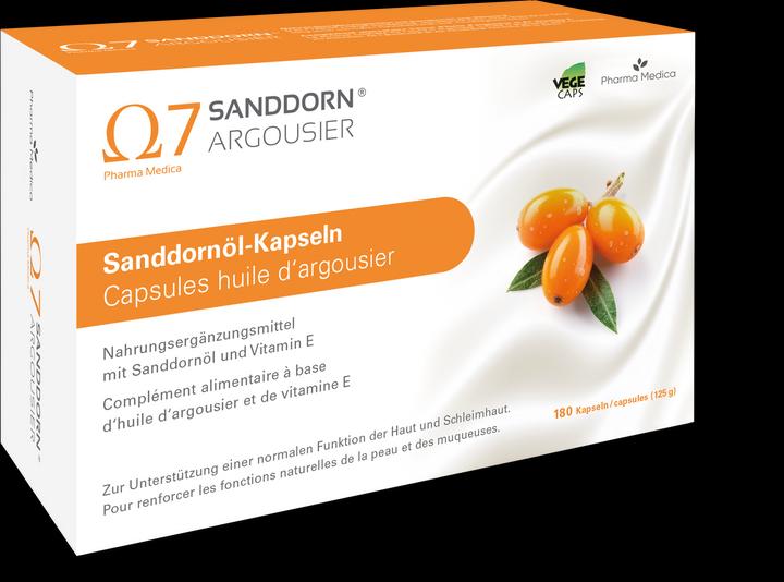 Immagine prodotto Sanddorn Olivello spinoso Argousier (180 Pezzo/i, Pillole, 180 g)