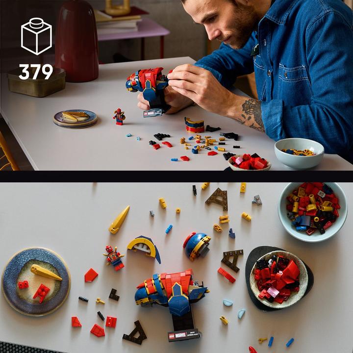 Actual product image LEGO Iron Spider-Man Büste (76326, LEGO Marvel)
