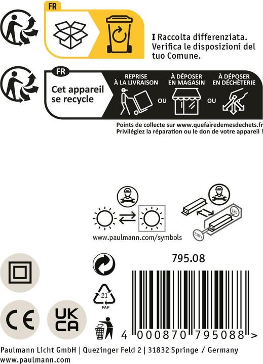 Image du produit Paulmann Ranva (800 lm)
