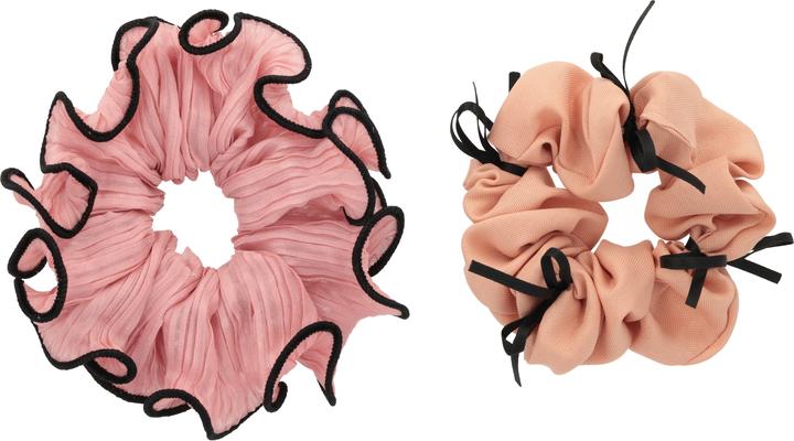 Immagine prodotto Trisa Fashion Scrunchie Set Rosa-Orange 2 Stk. (Elastico per capelli)