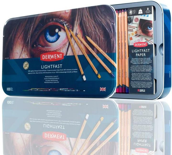 Immagine prodotto Derwent Matite colorate resistenti alla luce (Multicolore, 100 x)