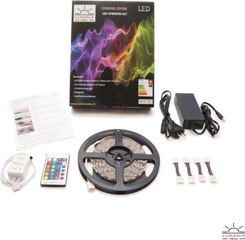 Produktbild Lumina Swiss LED-Streifen-Set Multicolor 2m Premium Indoor Simplex (200 cm, Indoor)