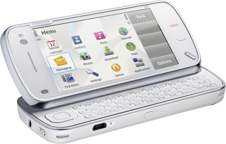 Produktbild Nokia N97 - Multilingual QWERTZ - White (32 GB, 3.50", 5 Mpx, 3G)