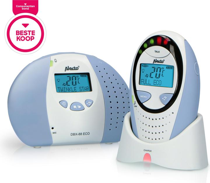 Produktbild Alecto Dbx-88 Eco (Babyphone Audio, 300 m)
