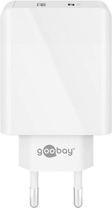 Actual product image Goobay Dual USB Quick Charger (30 W)