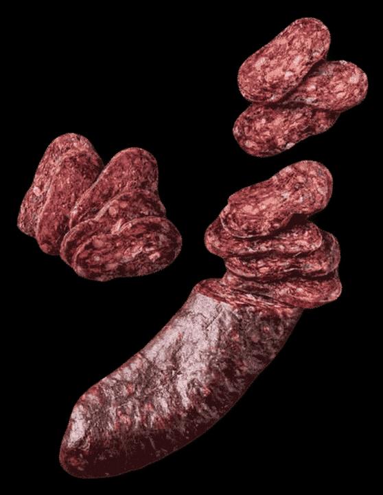 Actual product image Alpahirt Beef salsiz (120 g)