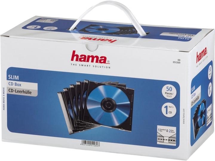 Hama 1x50 CD-Leerhülle SlimLine