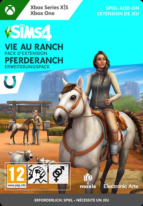 Actual product image Microsoft Xbox The Sims 4 Horse Ranch Expansion Pack Download Code (Xbox Series S, Xbox One X, Xbox One S, Xbox Series X)