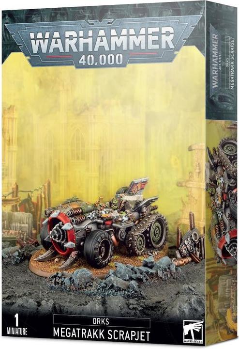 Actual product image Games Workshop Warhammer 40k - Orks Megatrakk Scrap Jet