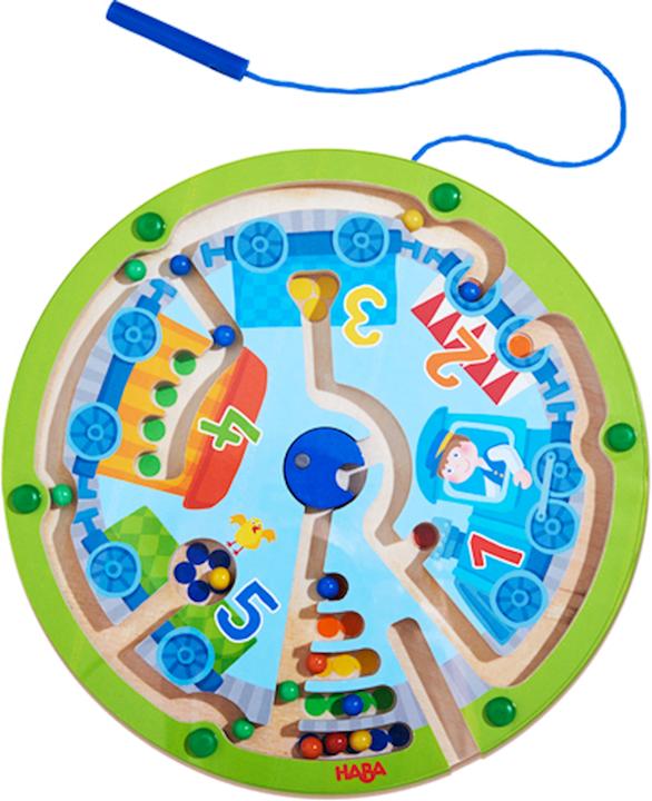 Actual product image Haba Count Pass Train (French, Italian, German, English)
