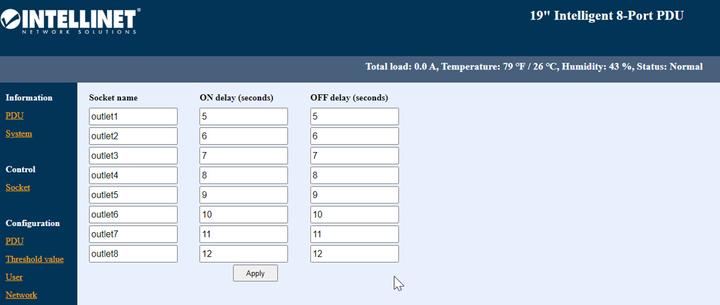Image du produit Intellinet Prise d'appareil froid IP C13 PDU