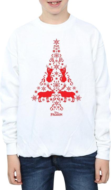 Produktbild Disney Frozen Christmas Tree Sweatshirt Jungen (140, 146)