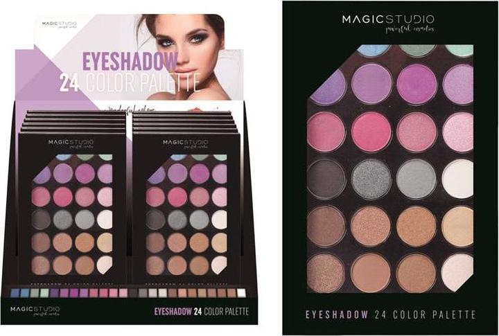 IDC Institute EYESHADOW PALETTE 24 Farben 20 g (multicolour)