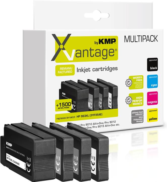 Produktbild Xvantage Hp963xl Multipack (M, BK, C, Y)